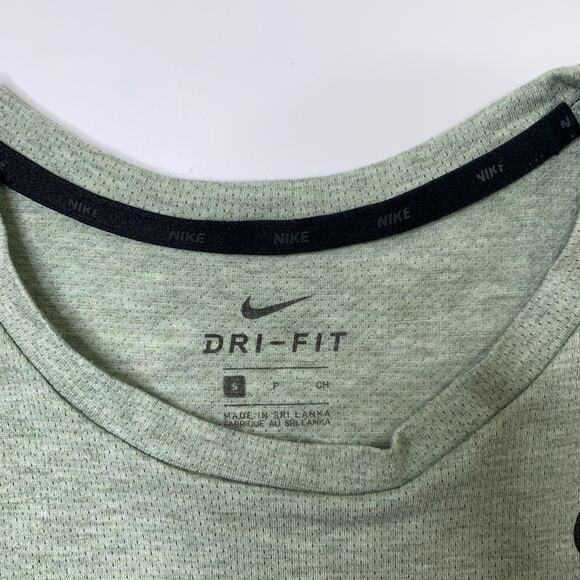 Nike Shirt Mens S Small Dri Fit Breathe Short Sleeve Crew Gym Training Running - Picture 4 of 10